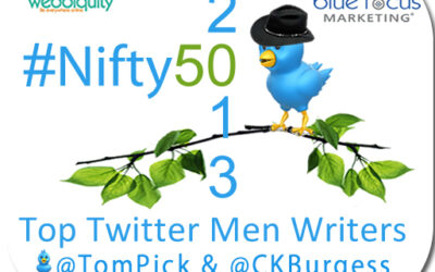 Announcing Winners of 2013 #Nifty50 Top Twitter Men Writers!