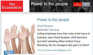 Economist Power to the People The Social Employee