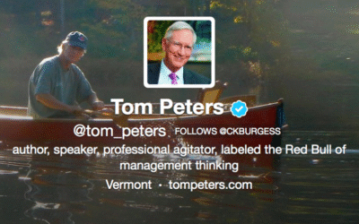 Join Legendary @Tom_Peters Talk LIVE w/ @RobertHThompson @mneiss Dec 1st 10 PST