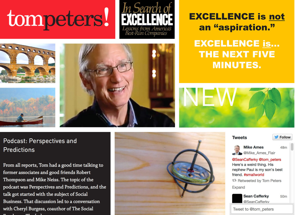 Tom Peters Main Home Page Blog 2014122